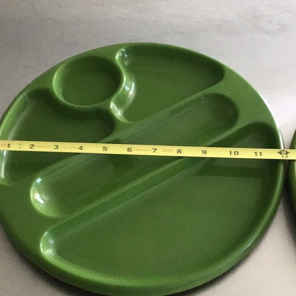 Vintage BBQ 12” across plates. Set of 5 - Picture 3 of 3